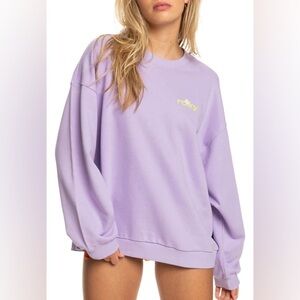 x Kate Bosworth Crewneck Organic Cotton Sweatshirt